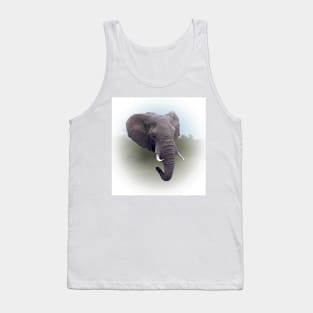 Elephant portrait Tank Top
